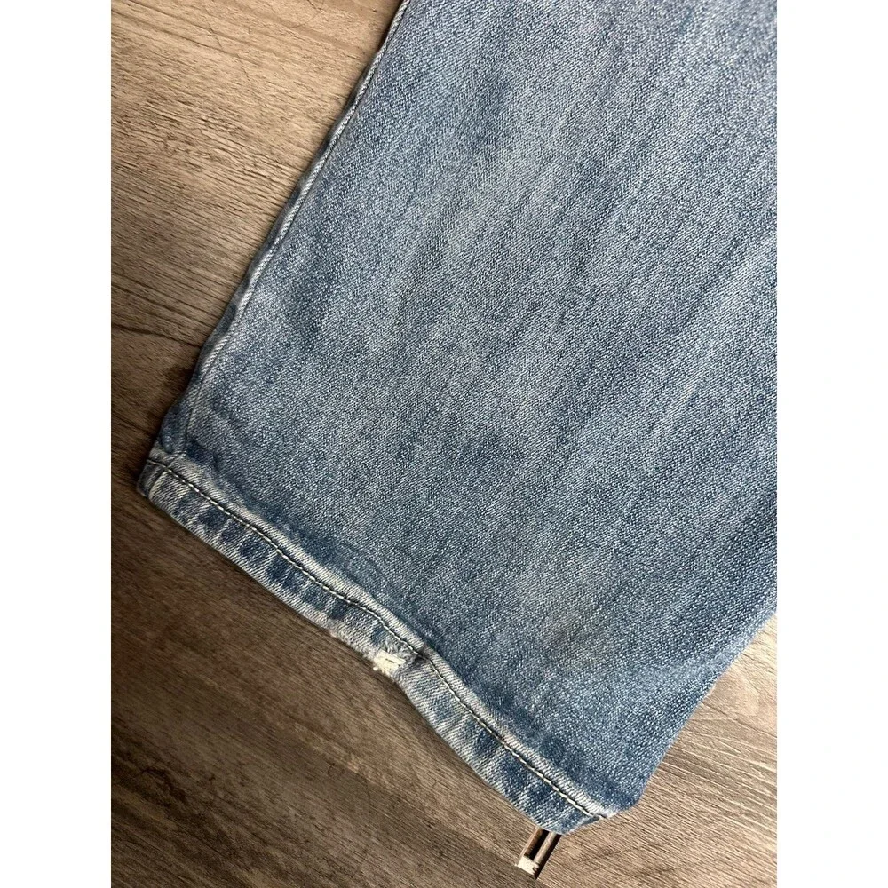 Rock & Roll Denim Vintage 46 Revolver Jeans Mens 42x30 Slim Straight Blue